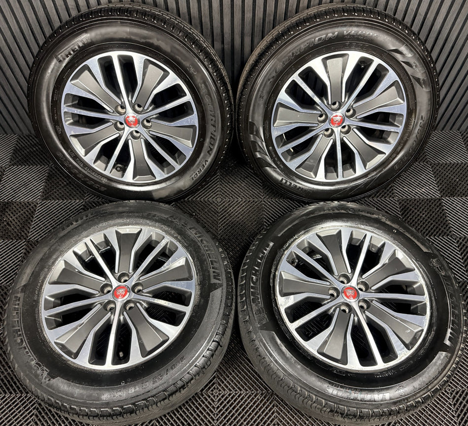 18'' Jaguar I-Pace IPace 5055 Atom Alloy Wheels Tyres J9D3-1007-NA Genuine