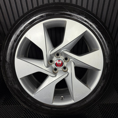 20'' GENUINE JAGUAR I PACE I-PACE 6007 6 SPOKE ALLOY WHEELS TYRES J9D3-BC-SS