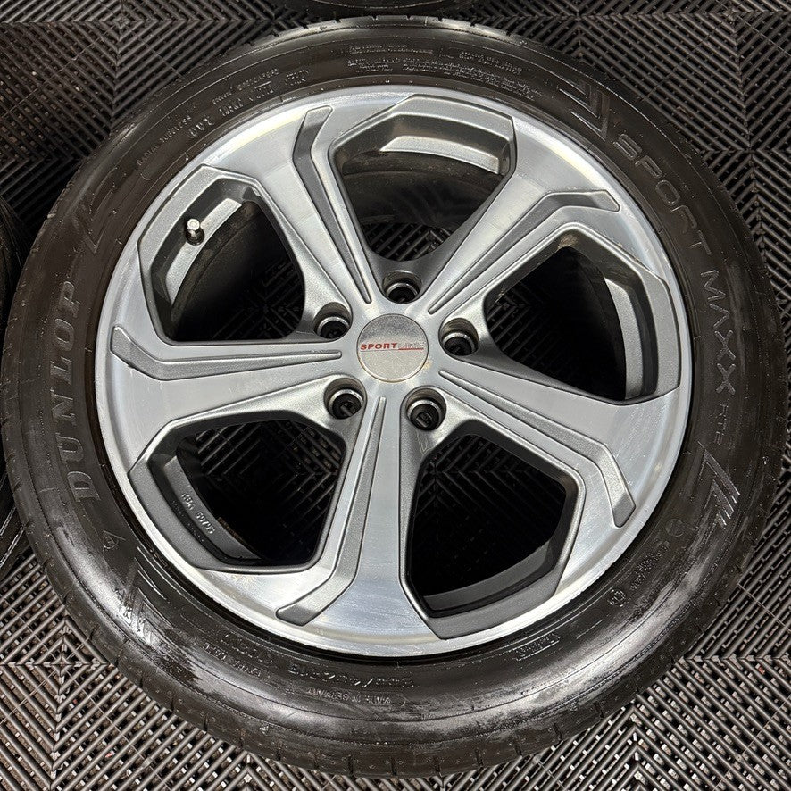 18'' GENUINE VW TRANSPORTER T6 T6.1 T5 SPORTLINE ALLOY WHEELS TYRES ZGB7HZ071496
