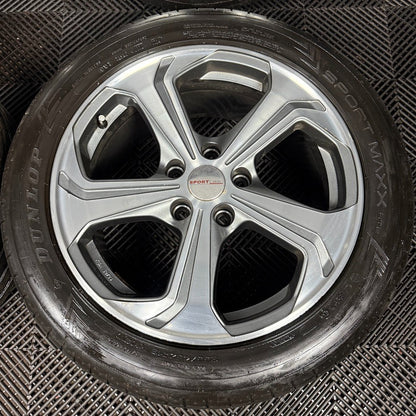 18'' GENUINE VW TRANSPORTER T6 T6.1 T5 SPORTLINE ALLOY WHEELS TYRES ZGB7HZ071496