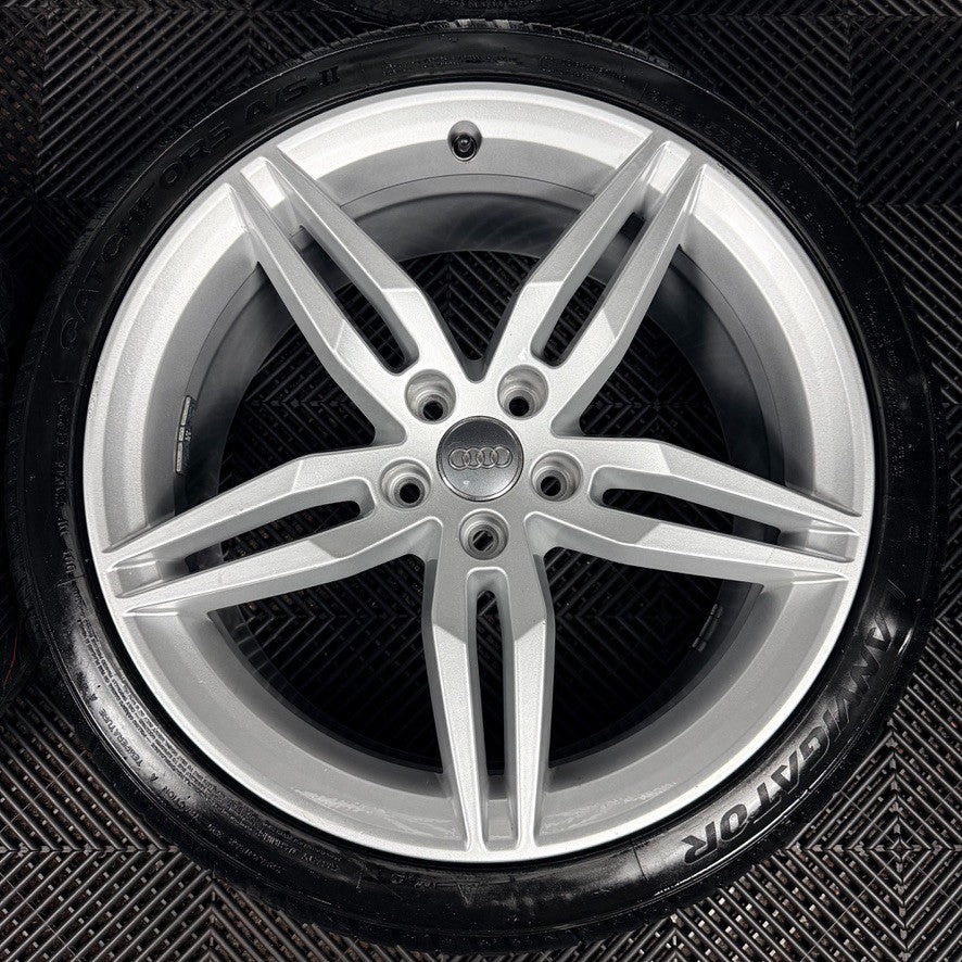 19'' Audi A5 S Line Star Alloy Wheels Alloys Tyres 8W0601025AM Genuine