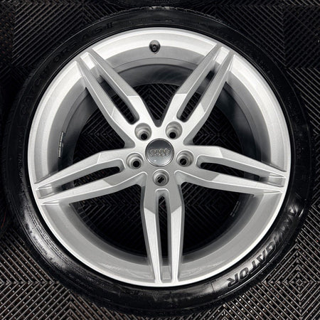 19'' Audi A5 S Line Star Alloy Wheels Alloys Tyres 8W0601025AM Genuine