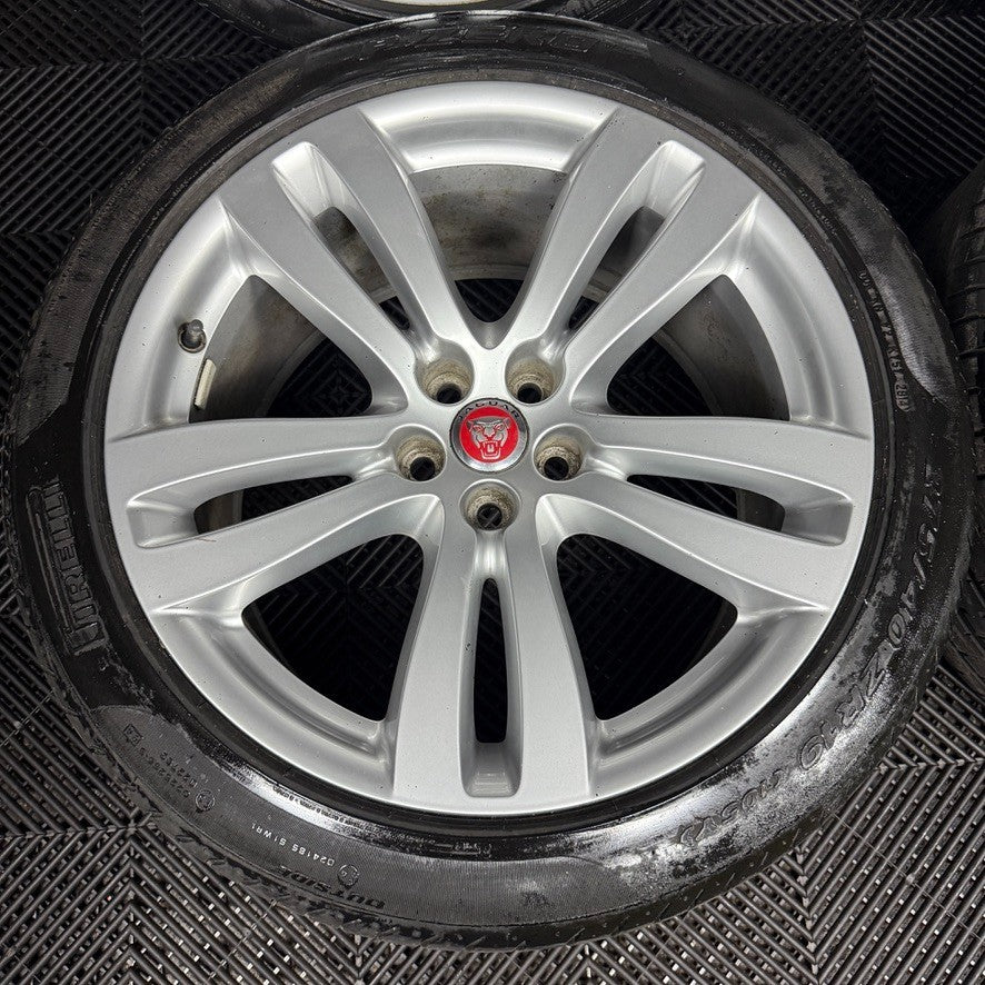 19'' GENUINE JAGUAR XK TOBA X351 ALLOY WHEELS TYRES BW9M-1007-JB KA