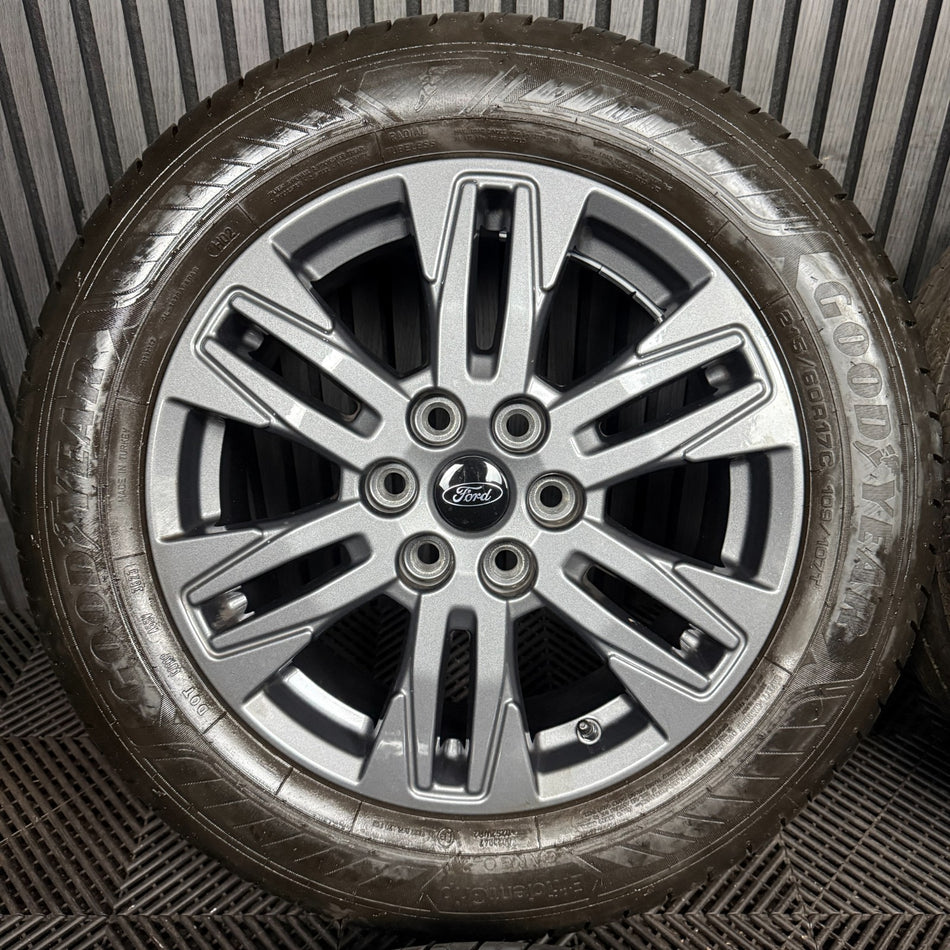 17" Ford Transit Custom Grey Alloy Wheels Tyres Mk9 2024 6X120 PZ31-FA Genuine