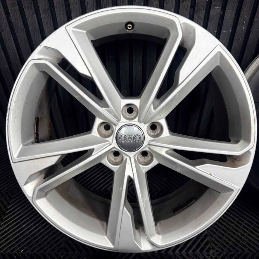 19'' Audi Q3 S Line 5 Double Spoke Alloy Wheels Alloys 83A601025M Genuine