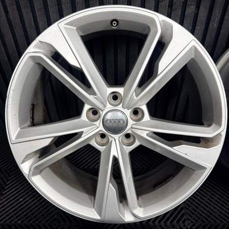 19'' Audi Q3 S Line 5 Double Spoke Alloy Wheels Alloys 83A601025M Genuine