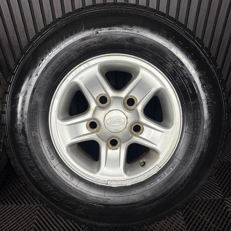 16'' Land Rover Defender Boost 5 Spoke Wheels Tyres L316 Genuine
