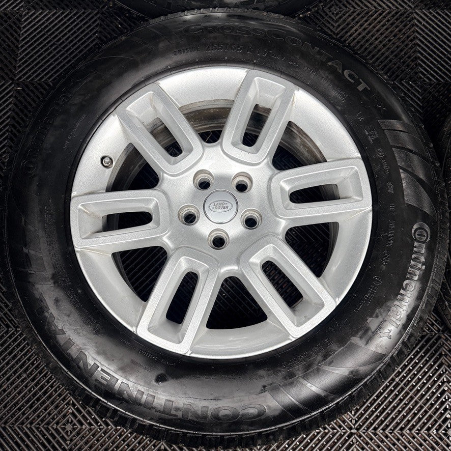 19'' Land Rover Defender Silver 6010 Alloy Wheels Tyres Alloys Genuine