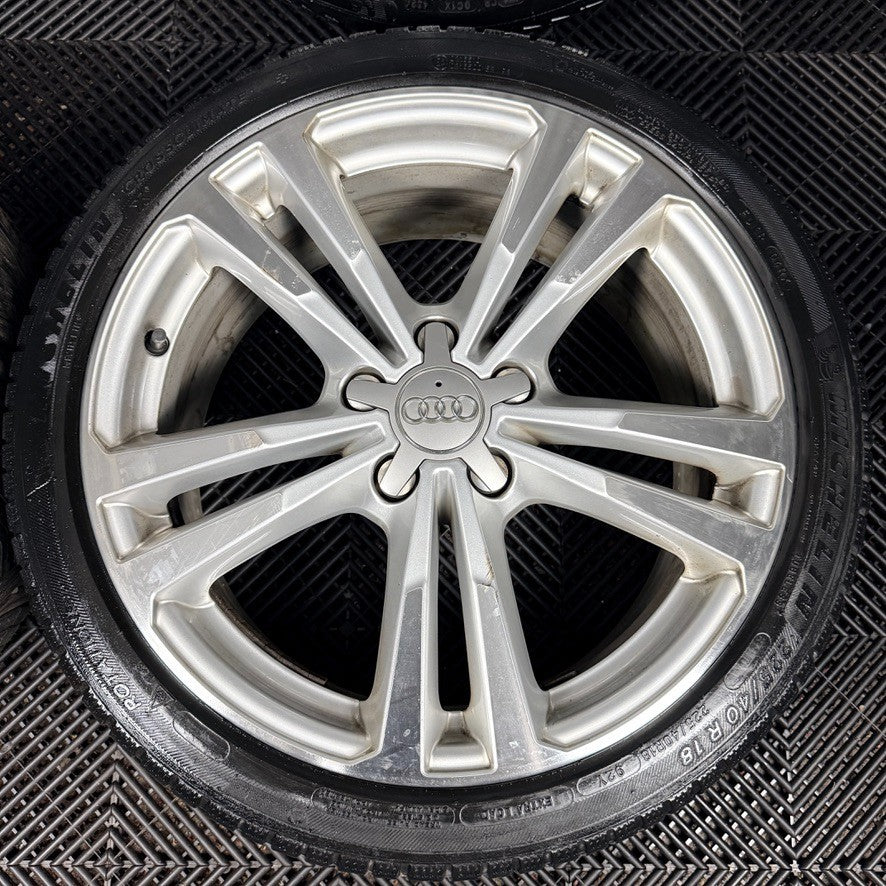 18'' Audi A3 S Line Silver Hatchback Wheels Alloys Tyres 8V0601025CA Genuine