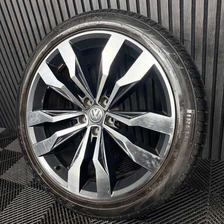 1X 20'' VW Tiguan Suzuka R Line 5NA601025G Grey DC Alloy Tyre Wheel Genuine