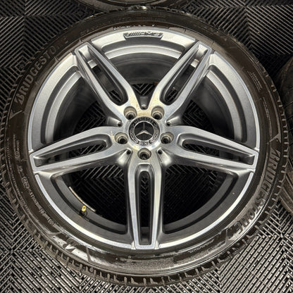 19'' GENUINE MERCEDES AMG E CLASS W213 ALLOY WHEELS SPORT BRIDGESTONE TYRES