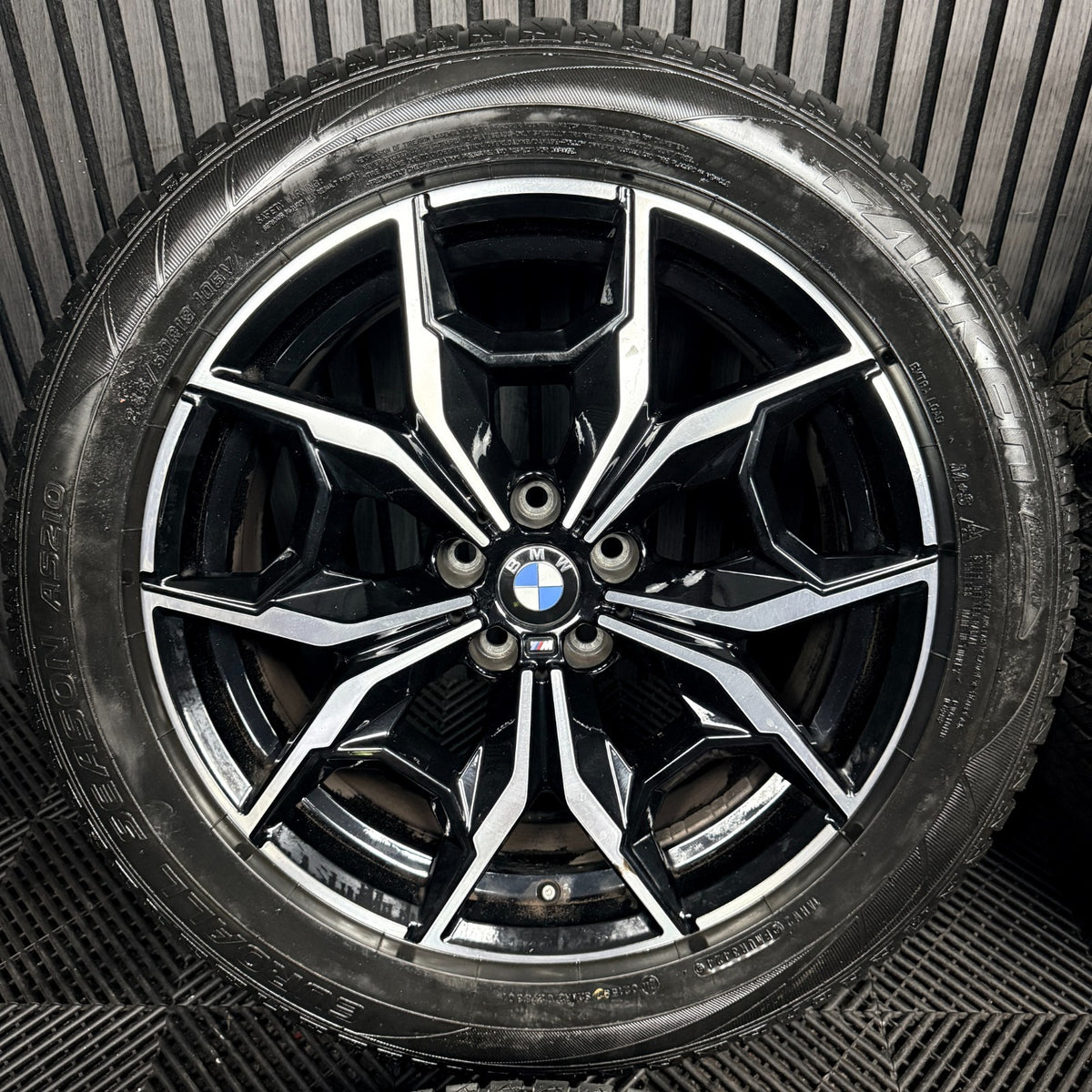 19'' Bmw X3 X4 G01 G02 887 M Sport Alloy Wheels Winter Tyres 7916263 Genuine