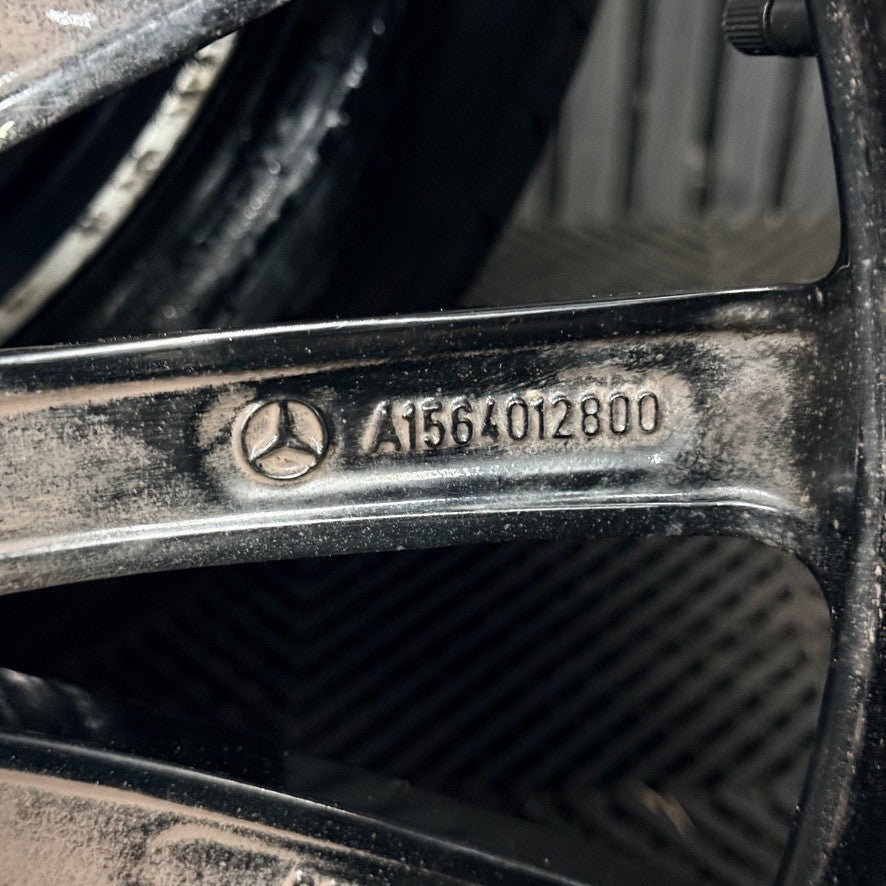 19'' AMG Mercedes GLA Black Multispoke Wheels Tyres Alloys A1564012800 Genuine