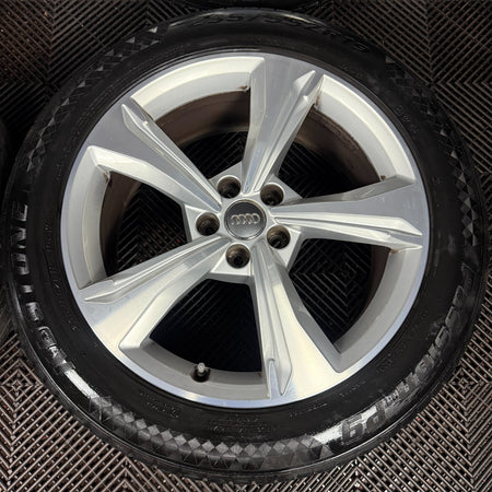 19'' GENUINE AUDI Q5 5 SPOKE S LINE ALLOY WHEEL TYRES 5X112 SPEEDLINE 80A601025E