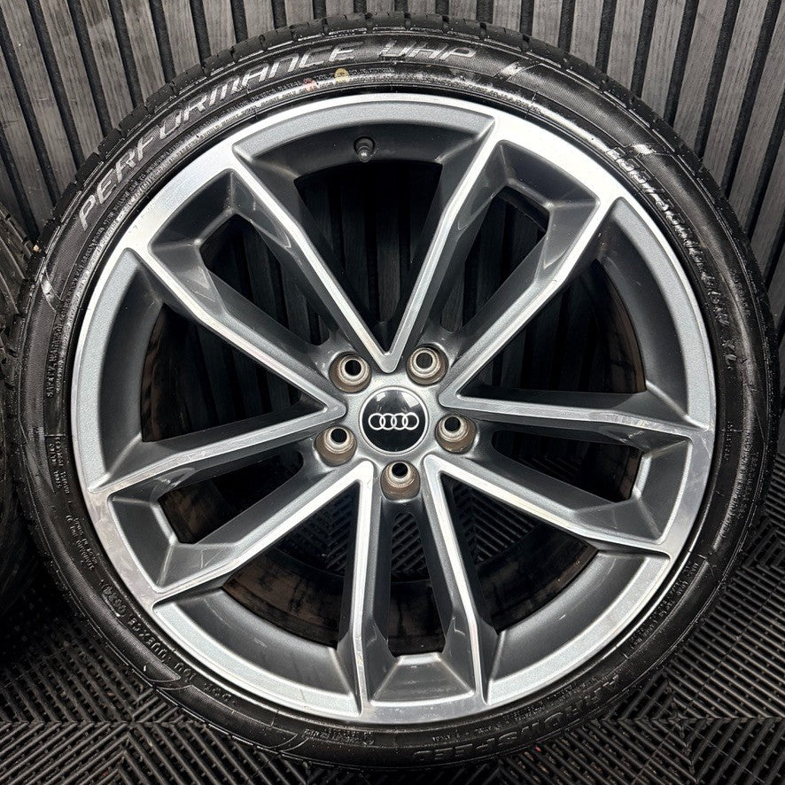 19'' Audi A5 S Line S5 Alloy Wheels Alloys Tyres 8W0601025DF Genuine
