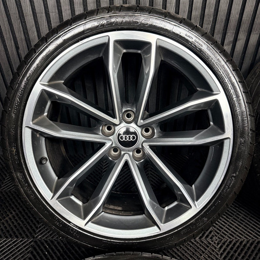 19'' Audi A5 S Line S5 Alloy Wheels Alloys Tyres 8W0601025DF Genuine