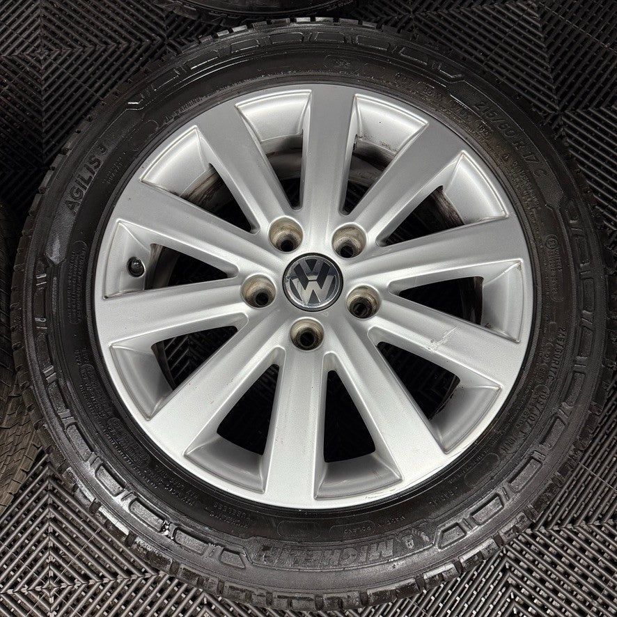 17'' GENUINE VW TRANSPORTER T6 T6.1 T5 CARAVELLE ALLOY WHEELS TYRES 7E0601025C