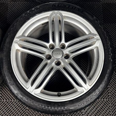 19'' Audi Q3 S Line 5 Triple Segment Wheels Tyres Alloys 8U0601025AC Genuine