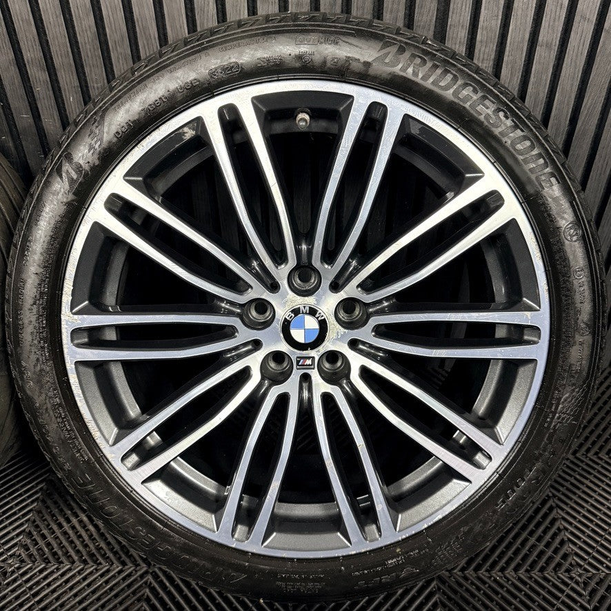19’’ BMW 5 Series 664 M Sport G30 G31 Alloy Wheels Tyres Alloys Genuine
