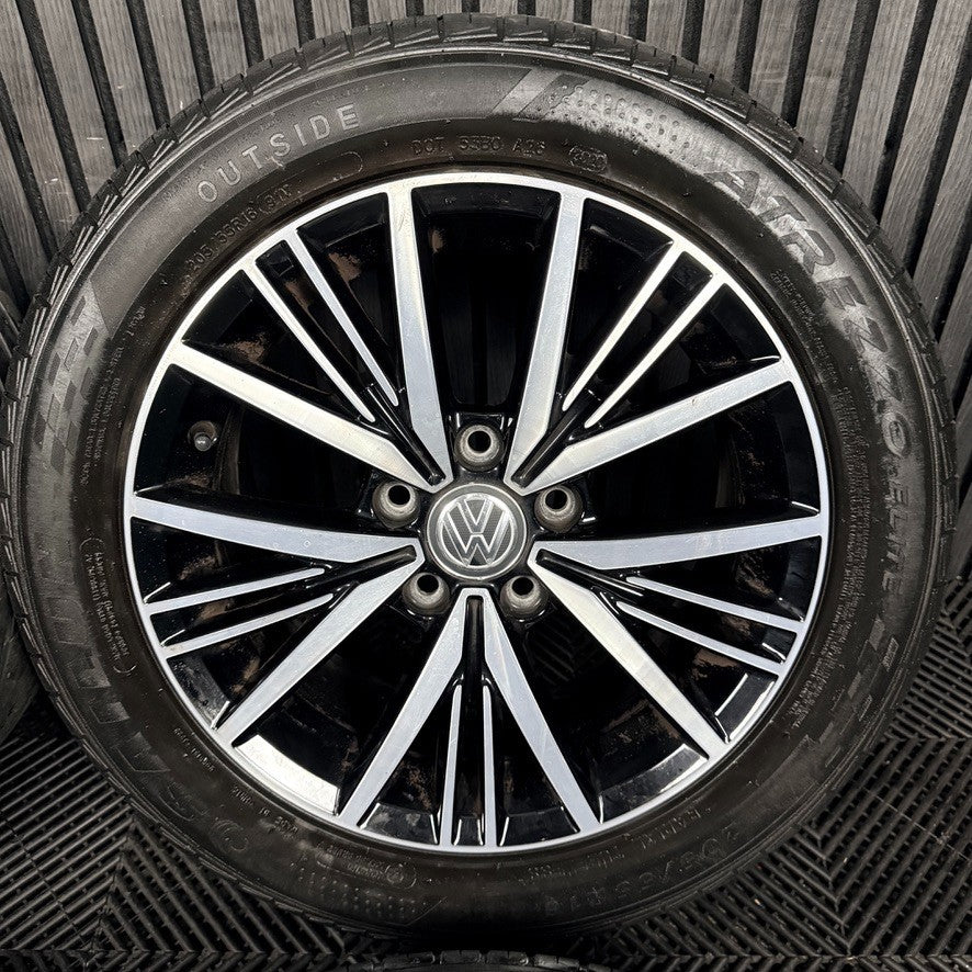 16'' VW Golf Mk7 Linas Mk8 Mk6 Alloy Wheels Tyres Alloys 5G0601025CD Genuine