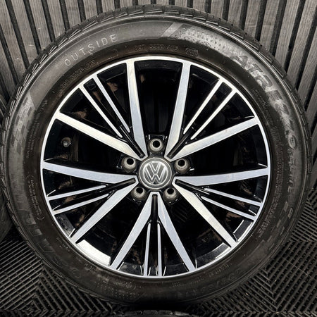 16'' VW Golf Mk7 Linas Mk8 Mk6 Alloy Wheels Tyres Alloys 5G0601025CD Genuine