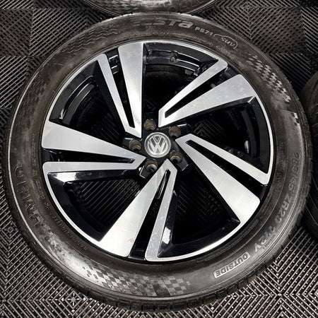 20'' VW Touareg Nevada Black DC Alloy Wheels Alloys Tyres Q7 760601025S Genuine