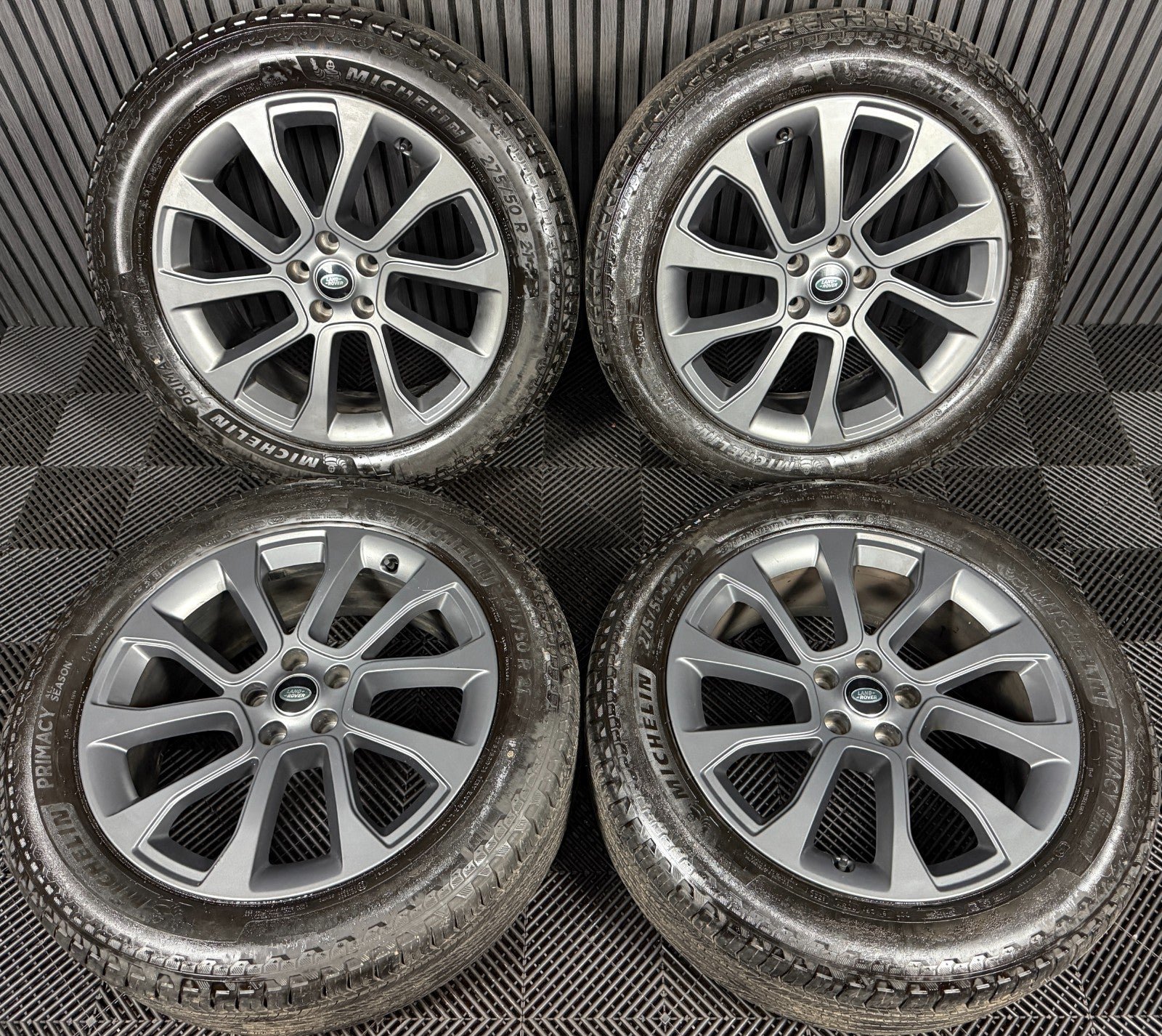 21'' GENUINE RANGE ROVER GREY SPORT VOGUE WHEELS TYRES ALLOYS L461 N9X2-CB SS