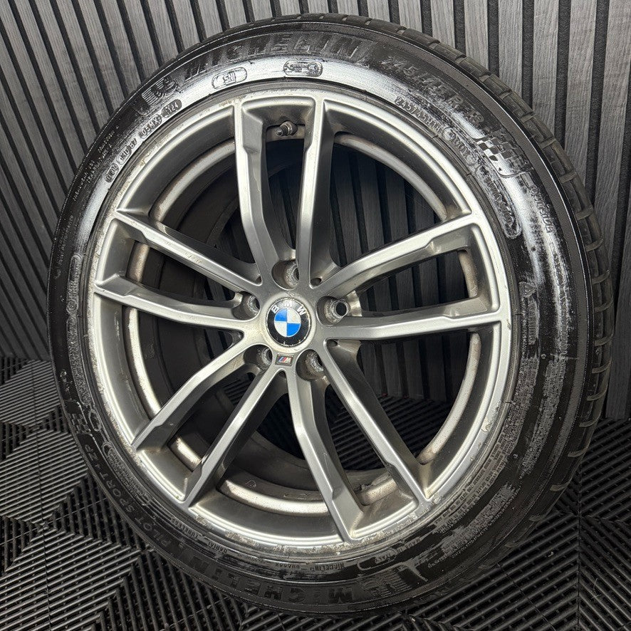1X 18'' GENUINE BMW 5 SERIES 662 M G30 G31 SPORT ALLOY WHEEL FRONT 8093405
