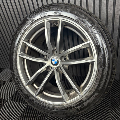 1X 18'' GENUINE BMW 5 SERIES 662 M G30 G31 SPORT ALLOY WHEEL FRONT 8093405