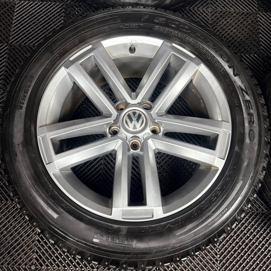 19" VW Amarok Cantera Grey Alloy Wheels Tyres Alloys 2H0601025AD Genuine