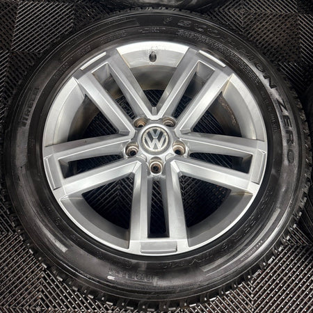 19" VW Amarok Cantera Grey Alloy Wheels Tyres Alloys 2H0601025AD Genuine