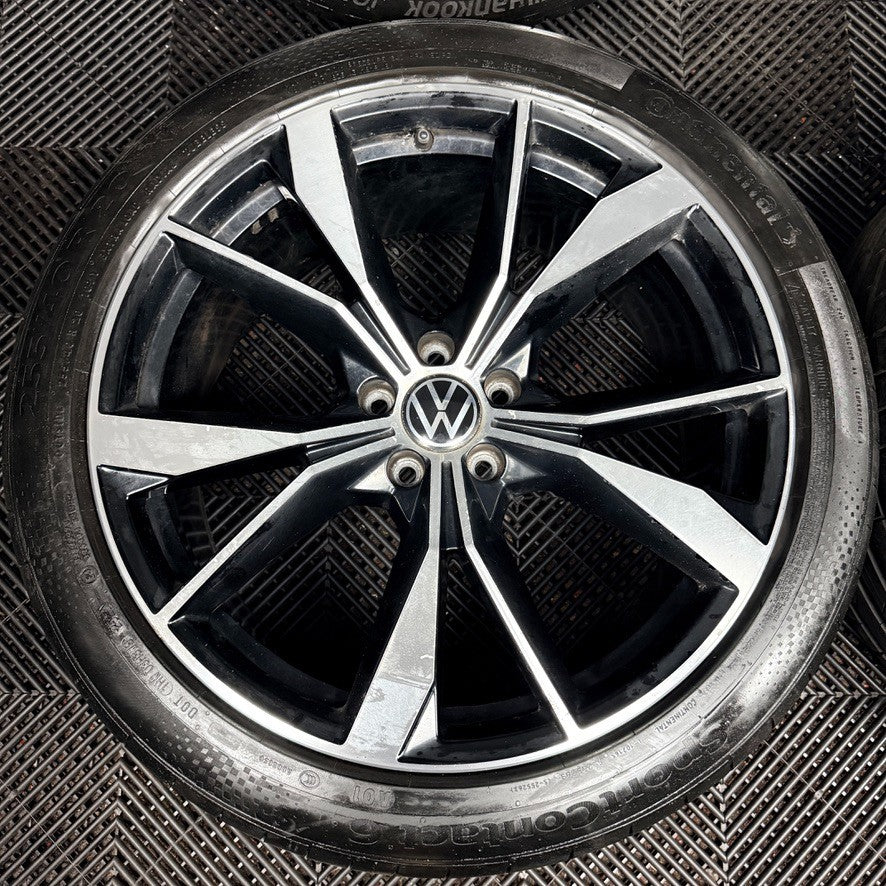 20'' VW Tiguan R Line Misano Alloy Wheels Tyres Alloys 5NA601025AH Genuine