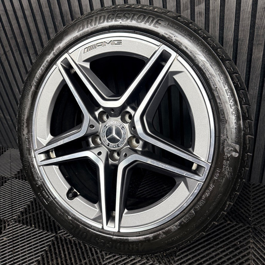 1X 18'' AMG Mercedes A Class CLA W177 Sport Alloy Wheel Tyre A1774011500 Genuine