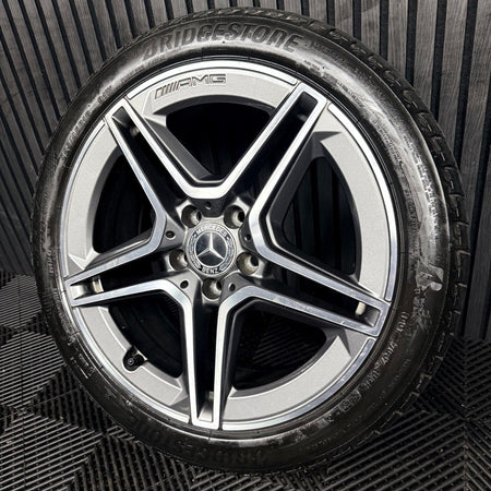 1X 18'' AMG Mercedes A Class CLA W177 Sport Alloy Wheel Tyre A1774011500 Genuine