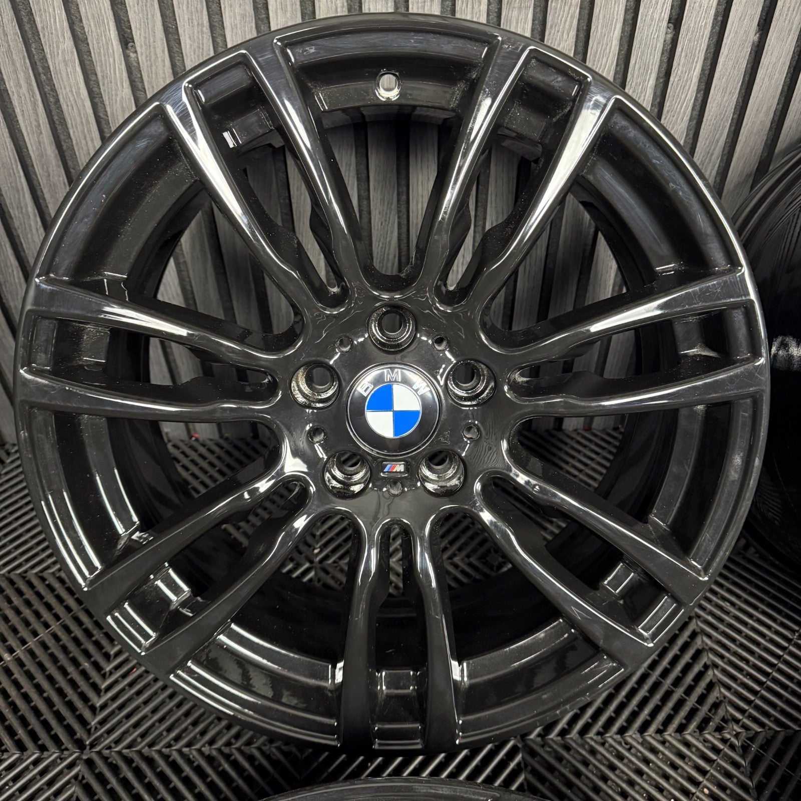 19" GENUINE BMW 3 SERIES 403 BLACK M SPORT F30 F31 F32 E90 E92 ALLOY WHEELS