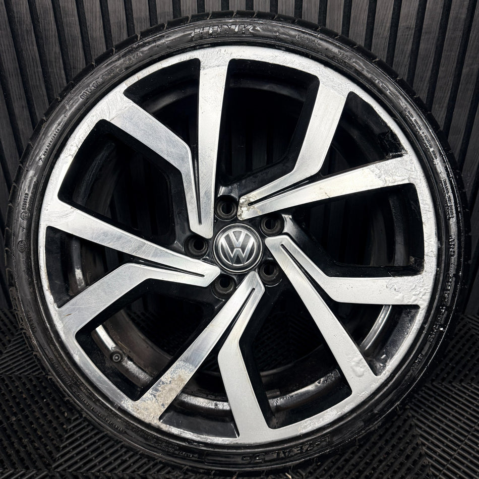 1X 19'' VW Golf Brescia Clubsport GTI MK7 Alloy Wheel Tyre 5G0601025CL Genuine