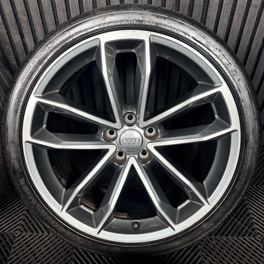 19'' Audi A5 S Line S5 Alloy Wheels Alloys Tyres 8W0601025DF Genuine