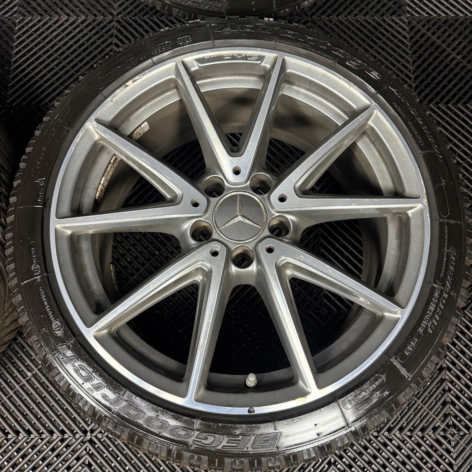 18" GENUINE MERCEDES AMG A CLASS CLA A45 CLA45 A35 WHEELS TYRES ALLOYS W176