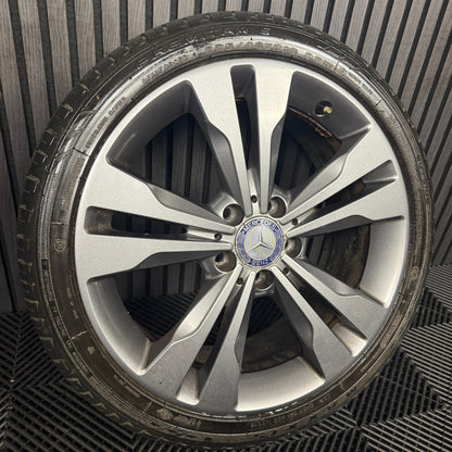 1X 18" GENUINE MERCEDES A B CLASS CLA SPORT ALLOY WHEELS TYRE W246 A2464010400