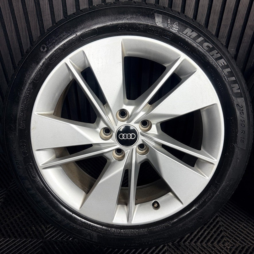 18'' Audi Q2 S Line Alloy Wheels Tyres Alloys 81A601025AL Genuine