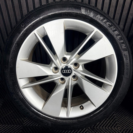 18'' Audi Q2 S Line Alloy Wheels Tyres Alloys 81A601025AL Genuine