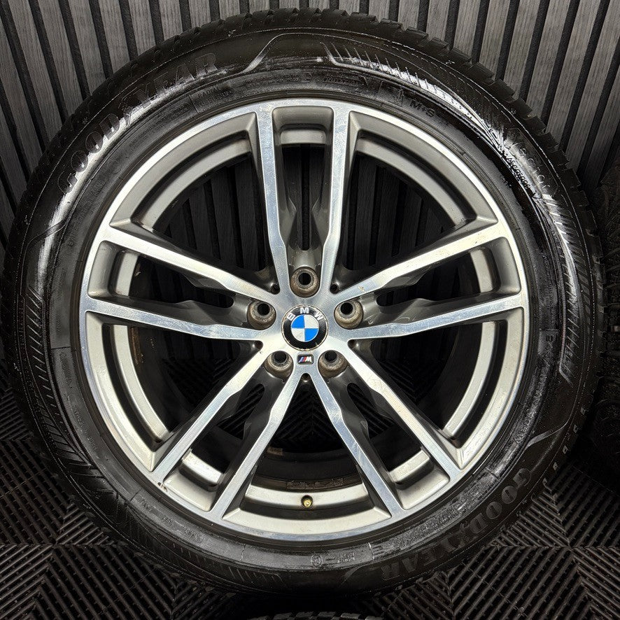 19'' GENUINE BMW X3 X4 G01 G02 698 M SPORT ALLOY WINTER WHEELS TYRES 8010267