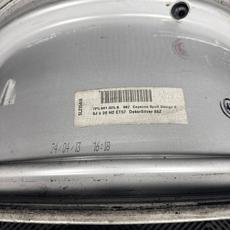 1X 20'' Porsche Cayenne 10 Spoke Alloy Wheel Genuine 7P5601025B 92A