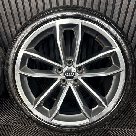 19'' Audi A5 S Line S5 Alloy Wheels Alloys Tyres 8W0601025DF Genuine