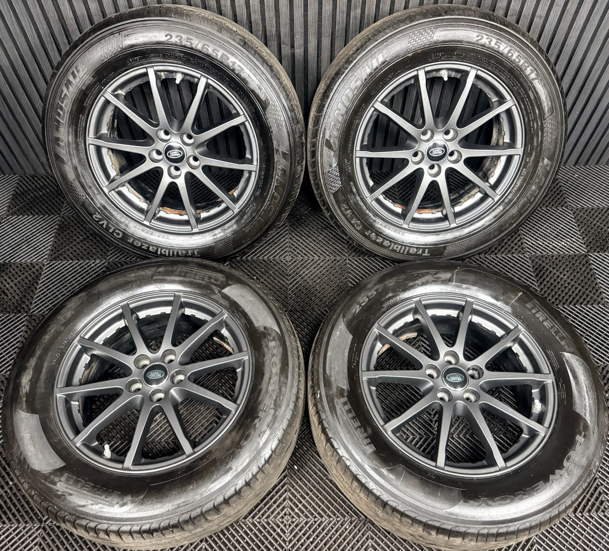 17'' Range Rover Evoque Grey Land Discovery Sport Alloy Wheels Tyres Genuine