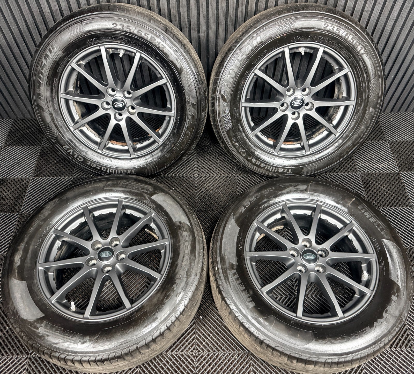 17'' Range Rover Evoque Grey Land Discovery Sport Alloy Wheels Tyres Genuine