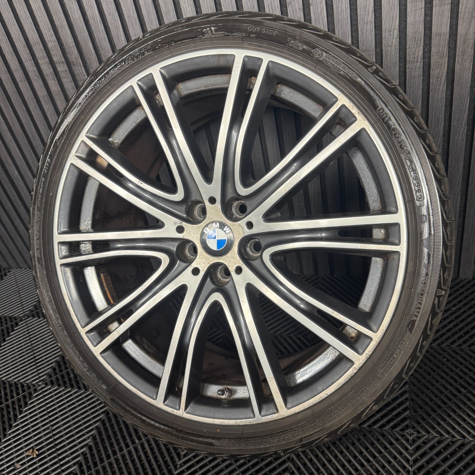 1X 20'' GENUINE BMW 5 SERIES 759 M G30 G31 SPORT ALLOY WHEEL REAR 8053502