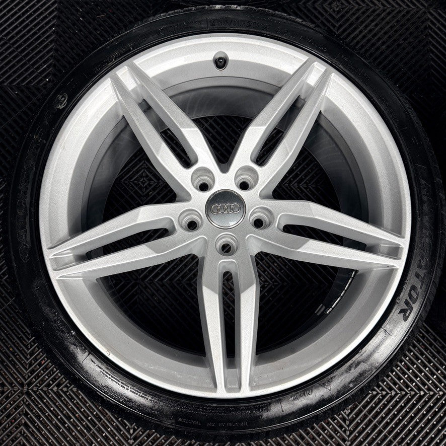 19'' Audi A5 S Line Star Alloy Wheels Alloys Tyres 8W0601025AM Genuine