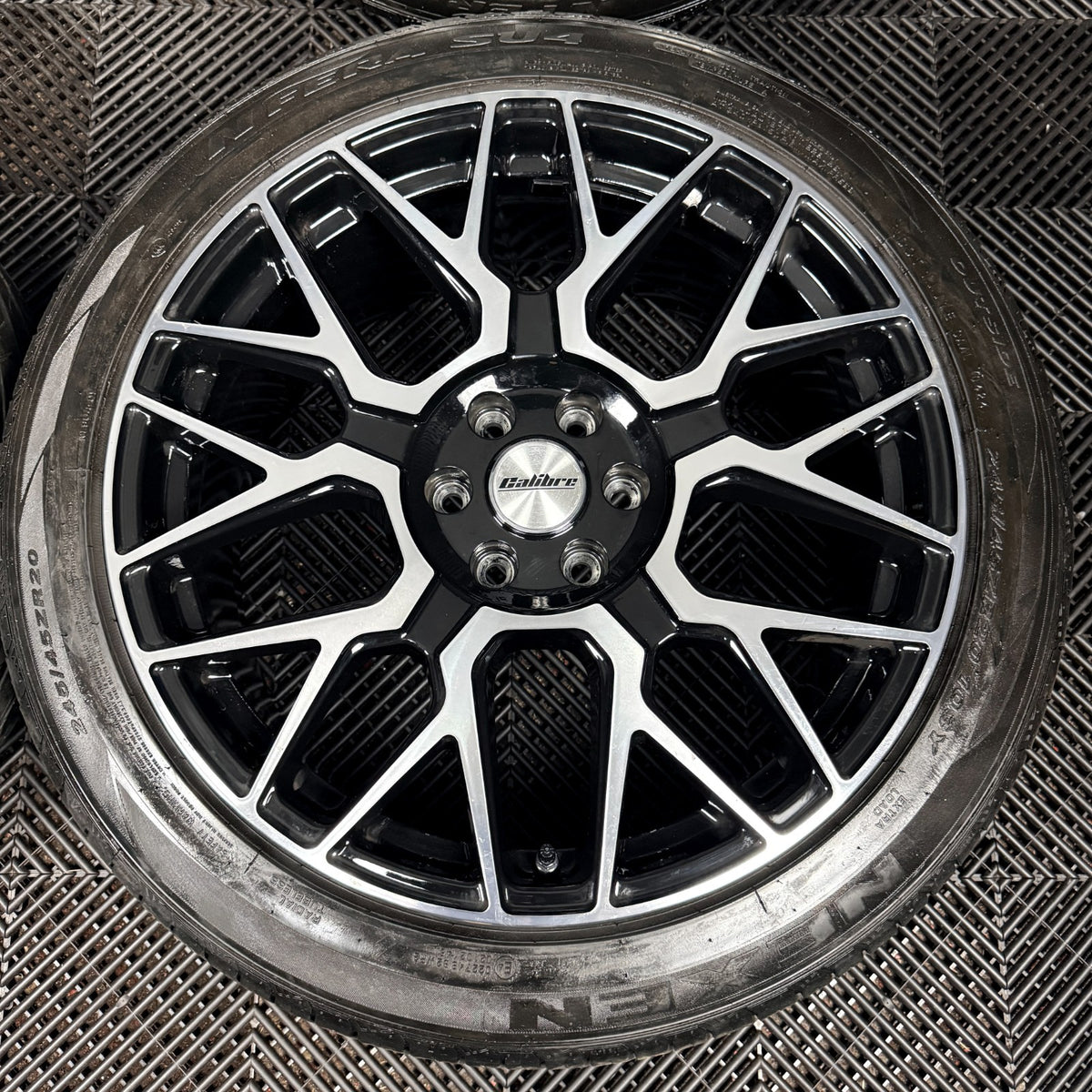 20" Calibre BMF Spartan Ford Transit Custom T7 VW Transporter Alloy Wheels Tyres
