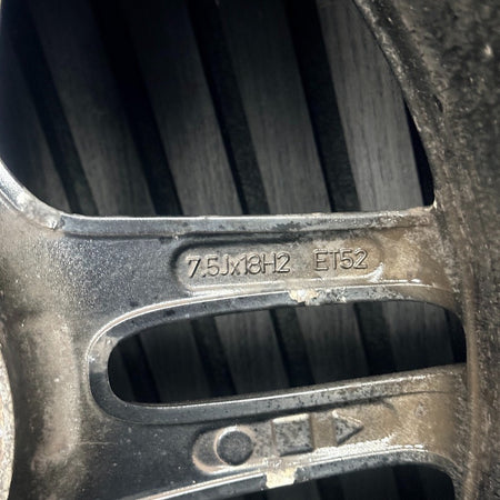 1X 18'' Mercedes AMG A Class CLA Black W176 Alloy Wheel Tyre A1764010700 Genuine